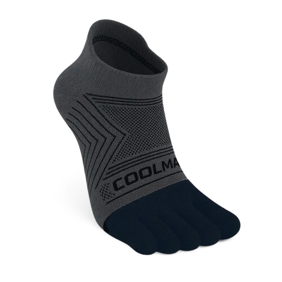 Kintoe Coolmax Performance No Show toe socks