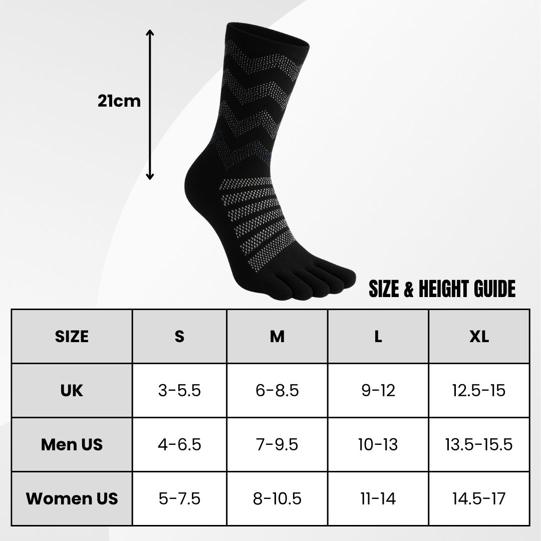 Kintoe Merino Wool Crew sizing chart