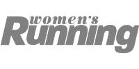 Logo with the text 'Women's Running' in gray.
